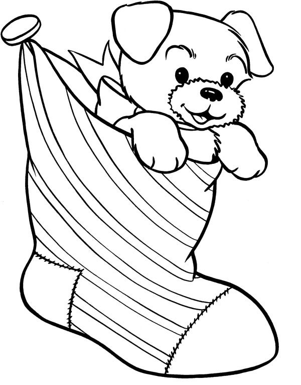 600x766 Twelve Dogs Of Christmas Coloring Sheets Coloring Pages