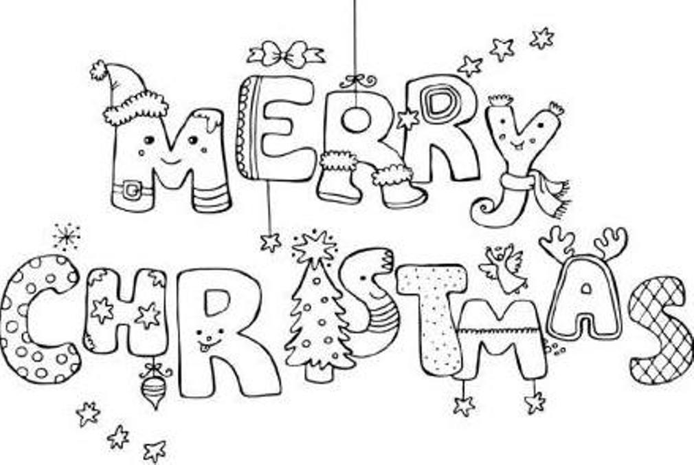 1010x676 Best Merry Christmas Coloring Pages Coloring Pages Free 5987