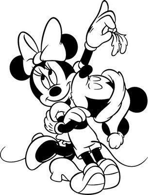 305x400 Free Disney Christmas Printable Coloring Pages For Kids Disney