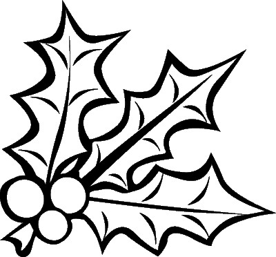 400x372 Christmas Coloring Pages Of Mistletoe Colring Picturs Com Page