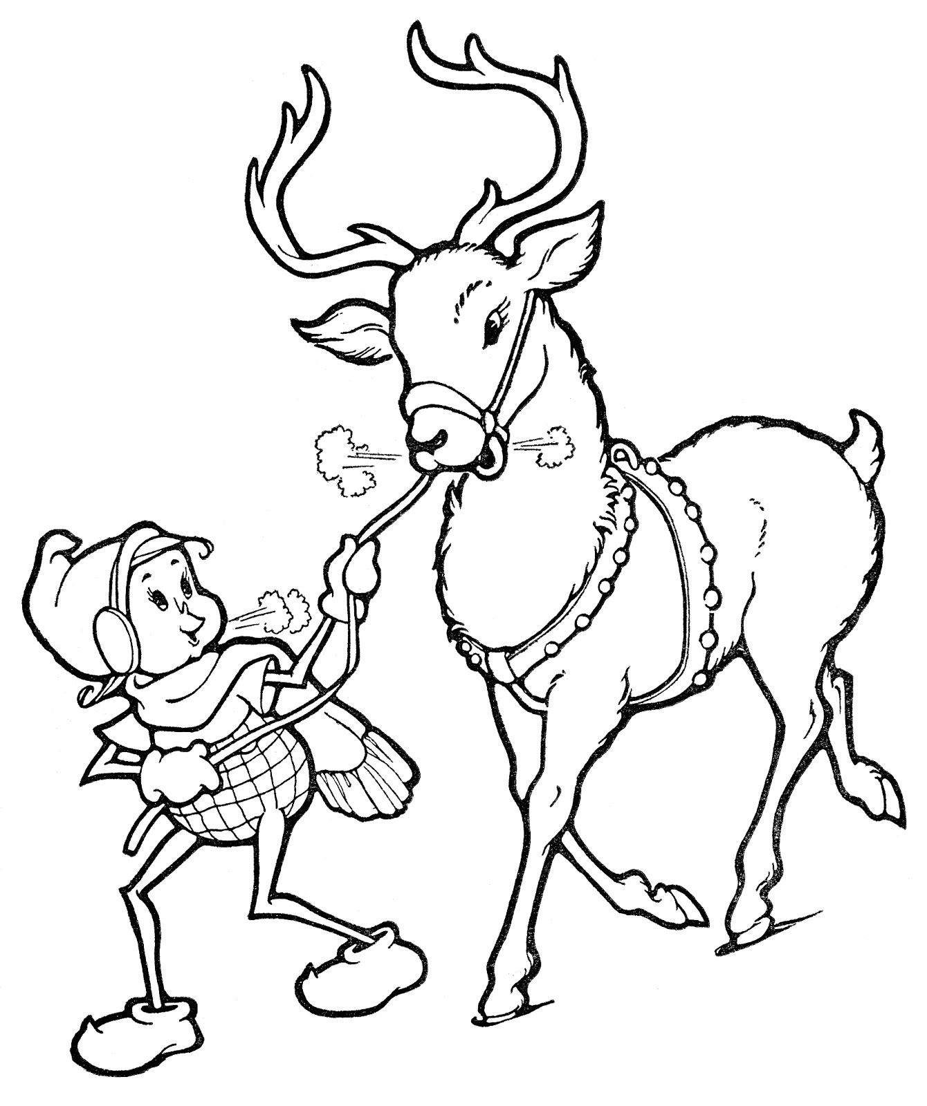 1340x1600 Christmas Line Art