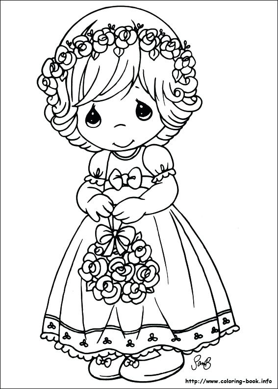 567x794 Precious Moment Coloring Pages