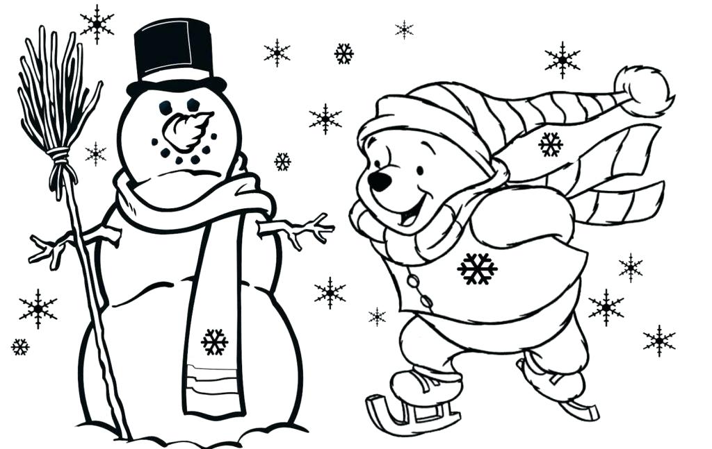 1024x647 Free Christmas Coloring Pages Santa Claus Page With Elves