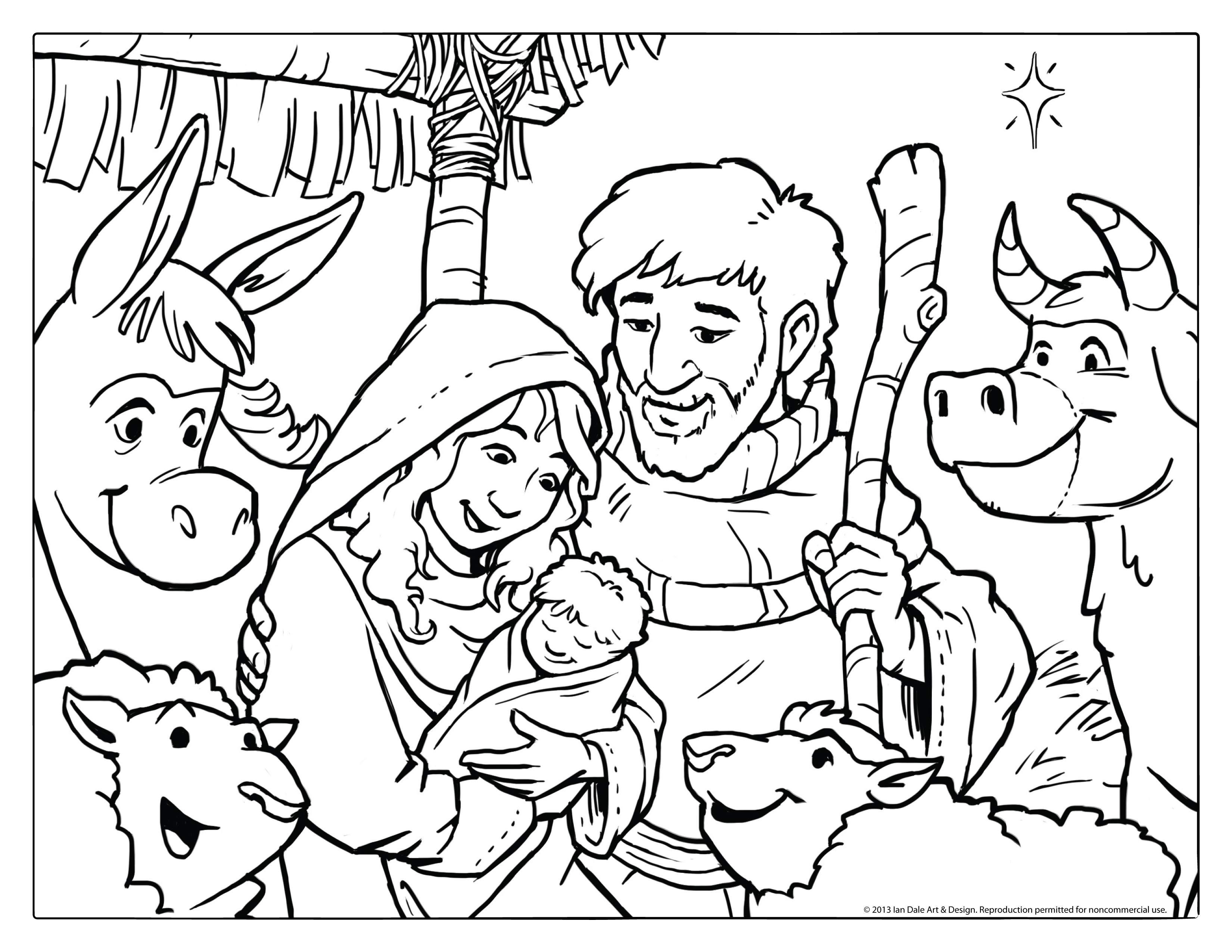 3300x2550 Christmas Coloring Pages Pdf