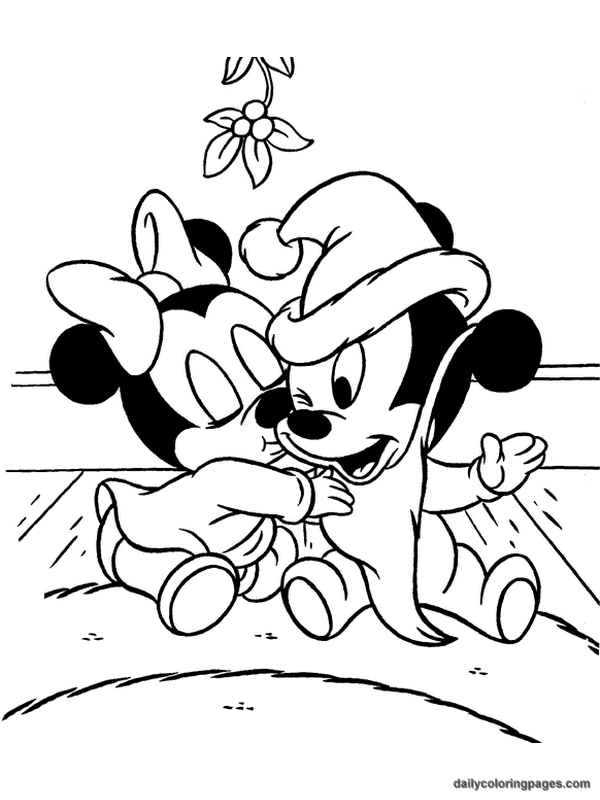 600x800 Disney Christmas Coloring Pages
