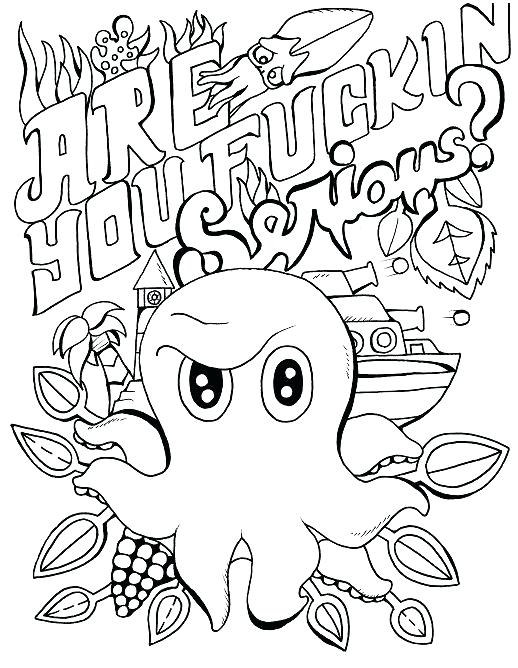 518x668 Funny Adult Coloring Books Plus Gallery Of Swear Word Coloring