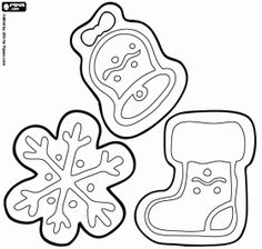 236x224 Colorear Galleta Decorada De Hombre De Jengibre Arte En