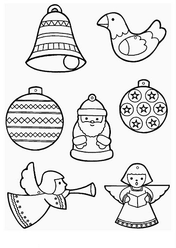 362x512 Christmas Ornament Coloring Page Christmas Ornaments Coloring