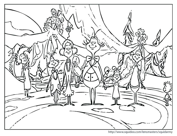 736x568 Grinch Christmas Coloring Pages