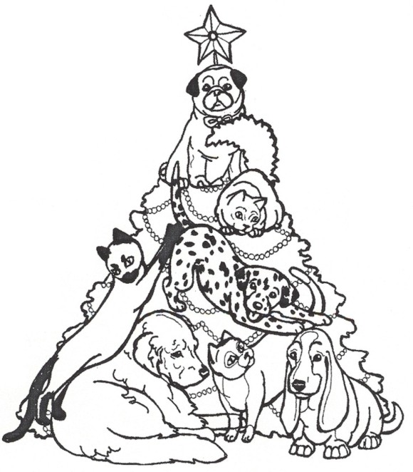 580x662 Christmas Tree Line Drawing Line Drawing, Christmas Coloring