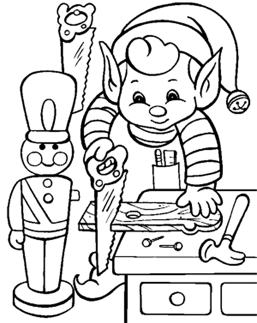 883x1109 Christmas Elf Coloring Pages Printable Elf Coloring Page Pages