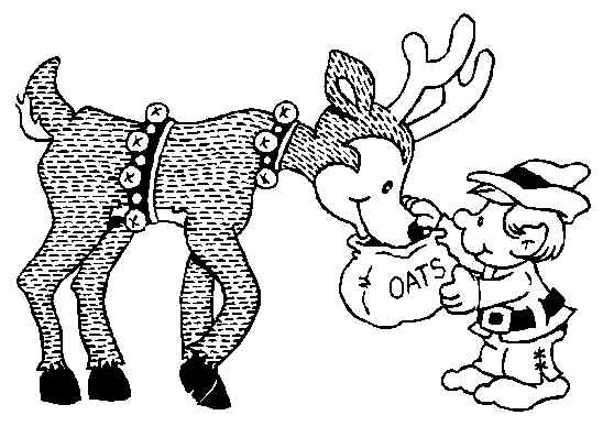548x407 Food Reindeer Amp Christmas Elf Print Coloring Pages Free Printable