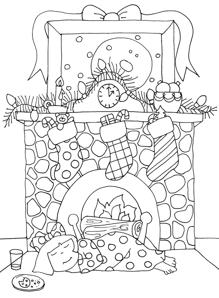 736x1003 25 Best Fireplaces Images On Coloring Pages, Coloring