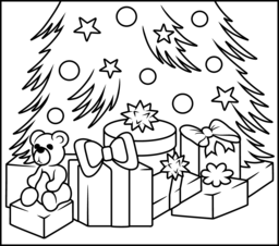 256x226 Christmas Coloring Online