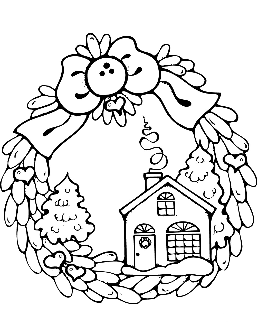 1005x1300 Christmas Present Coloring Page