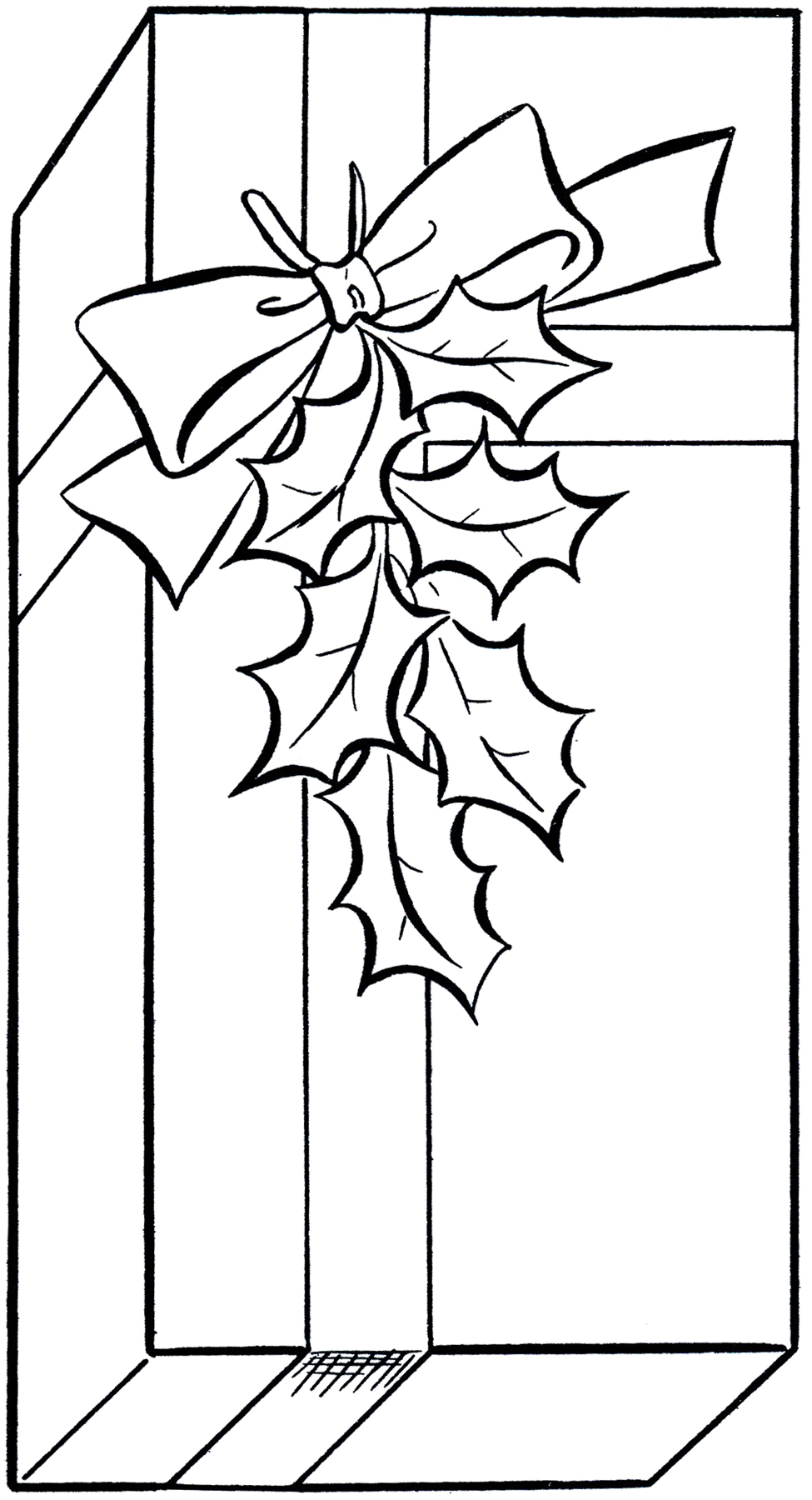 975x1800 Holiday Gift Clip Art Image