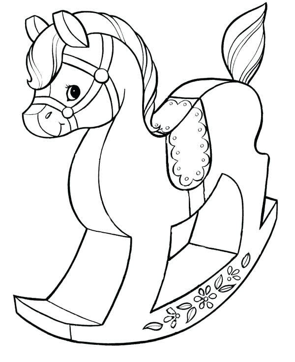 600x734 Christmas Gift Coloring Page Best Present Coloring Pages About