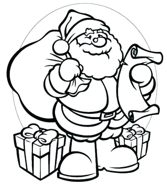 580x638 Christmas Presents Coloring Sheets Presents Coloring And Drawing