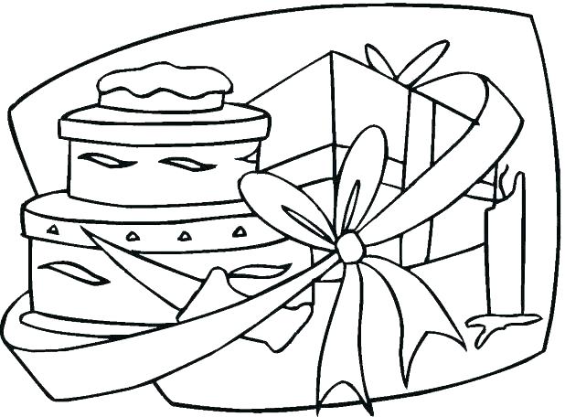 618x456 Christmas Present Coloring Page Shippa.co