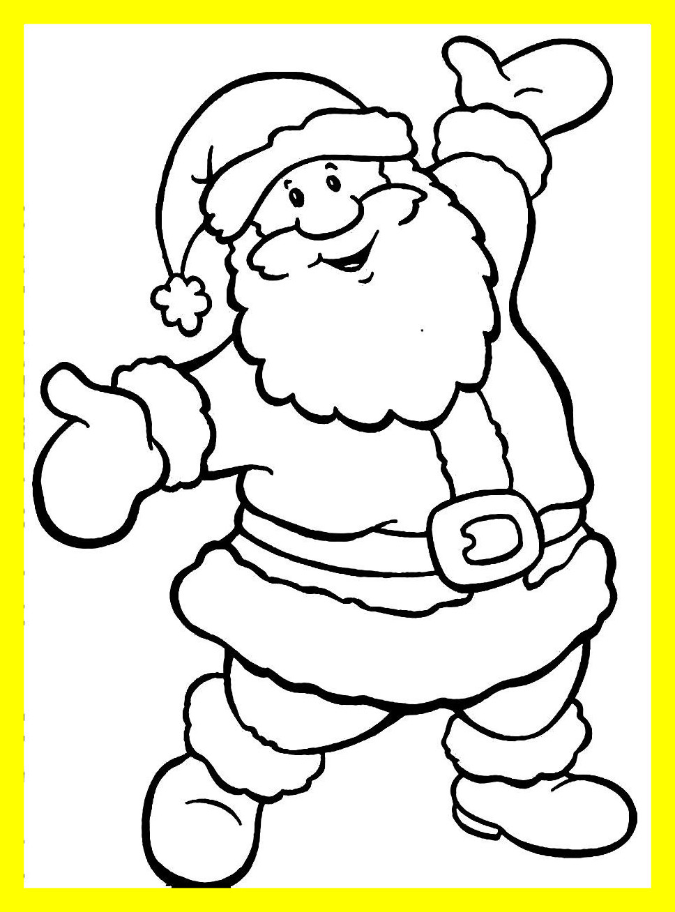 968x1308 Appealing Printable Santa Hat Coloring Pages For Kids Cool Bkids