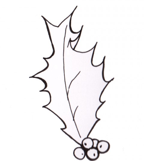 480x537 Holly Leaf Template. Printable Templates. Christmas Holly Coloring