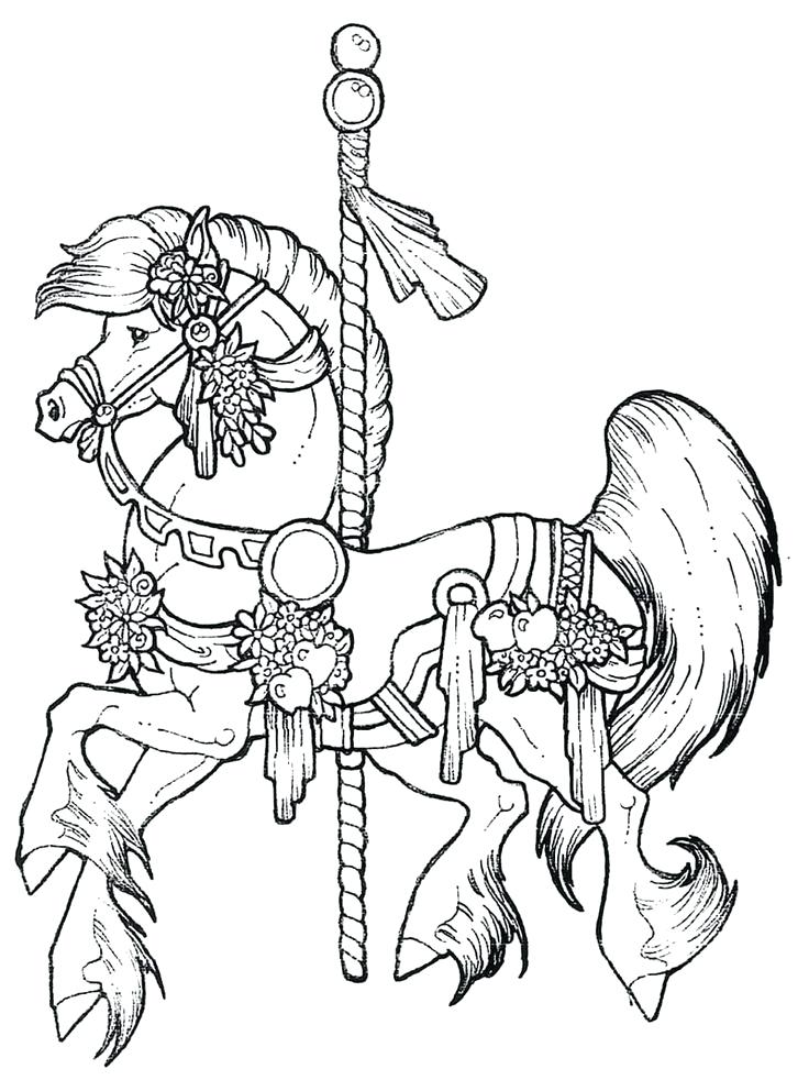 736x982 Holiday Horse Coloring Pages Beautiful For Kids Crayola Photo