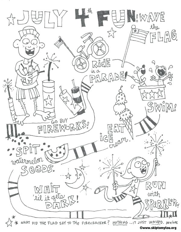 600x771 July Coloring Pages Happy Of Burst Coloring Page 4th Of July