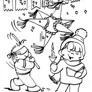 300x300 Pinata Coloring Page. Best Other Popular Coloring With Pinata