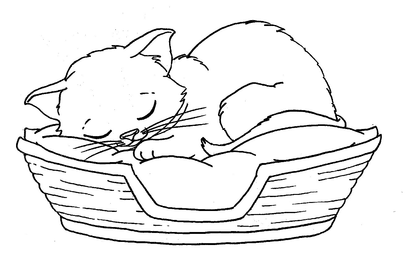 1310x834 Free Printable Pictures Of Kittens Useful Kitten Coloring Pages