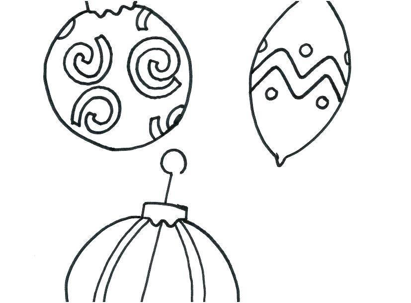 827x609 Christmas Bulb Coloring Page Free Printable Light Bulb Coloring