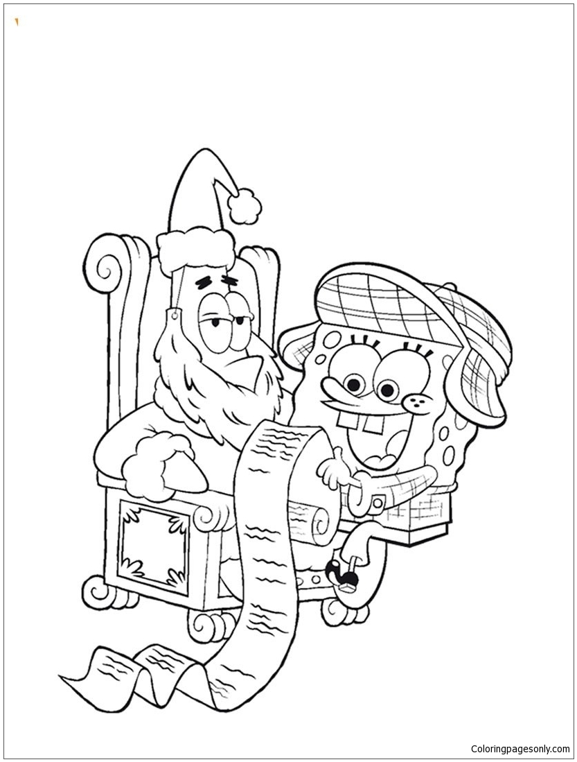 833x1099 Cool Christmas Wish List Coloring Page 6