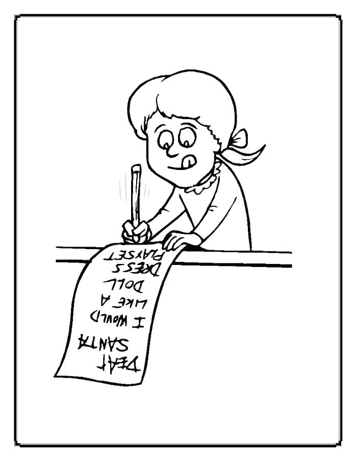 698x903 My Christmas List Coloring Page Wish To Pages Moms Who Think