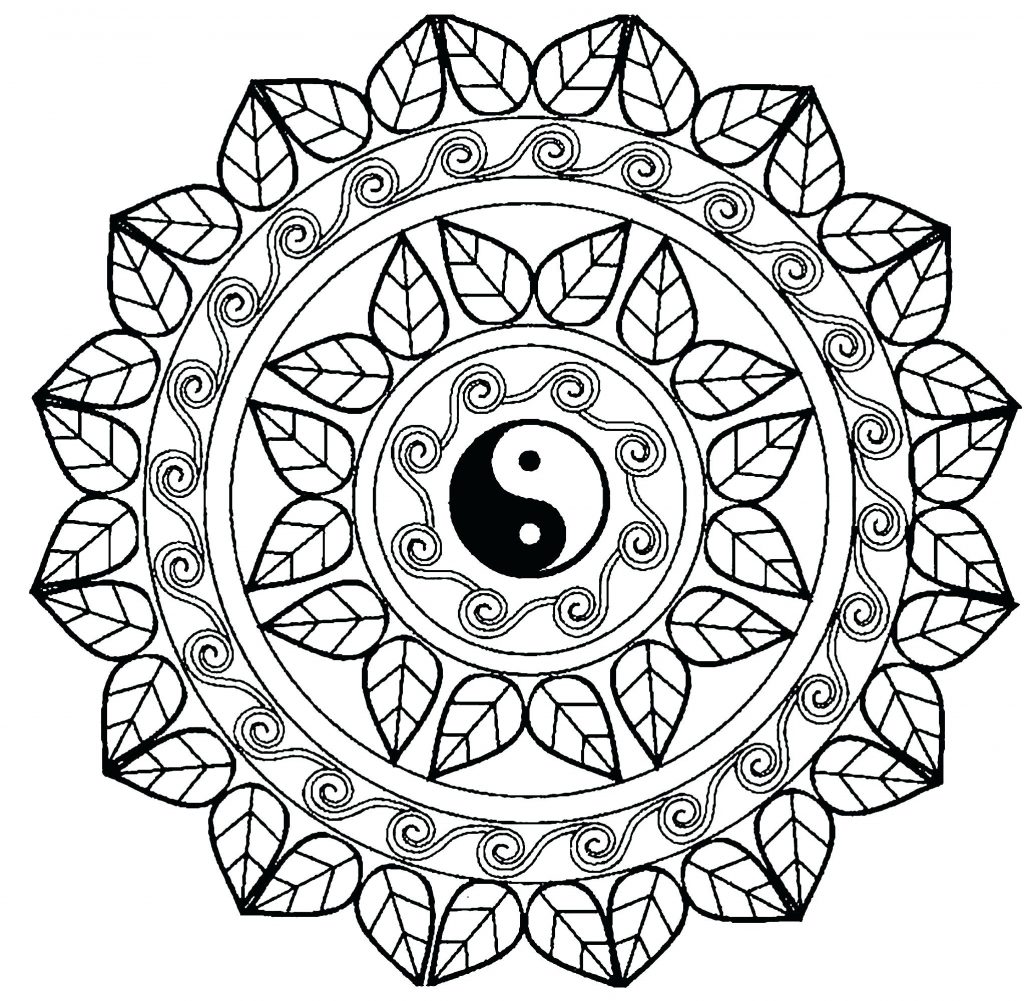 1024x1001 Coloring Pages ~ Printable Mandala Coloring Pages Elegant On