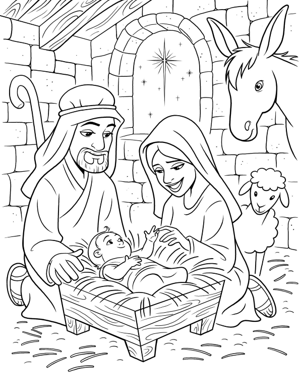 593x768 The Birth Of Christ