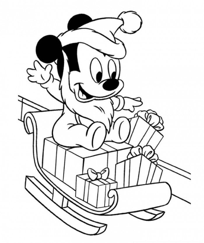 700x836 Mickey Mouse Coloring Pages Free Printable Baby Bed Linen