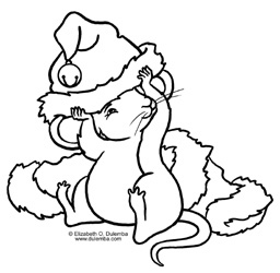 256x250 Dulemba Coloring Page Tuesday