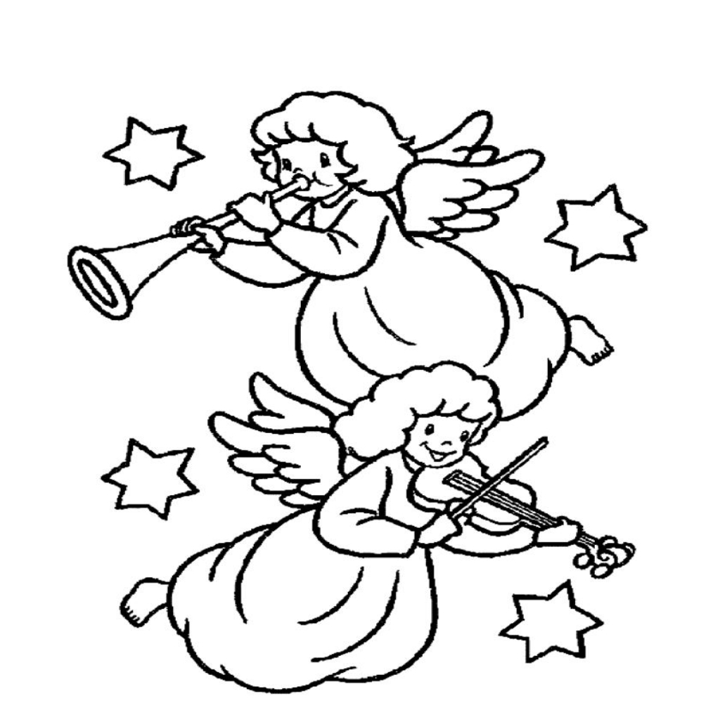 1024x1024 Christmas Music Coloring Pages Christmas Coloring Pages