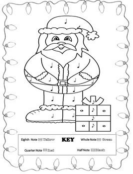267x350 Music Coloring Pages (16 Christmas Music Coloring Sheets) By Emily