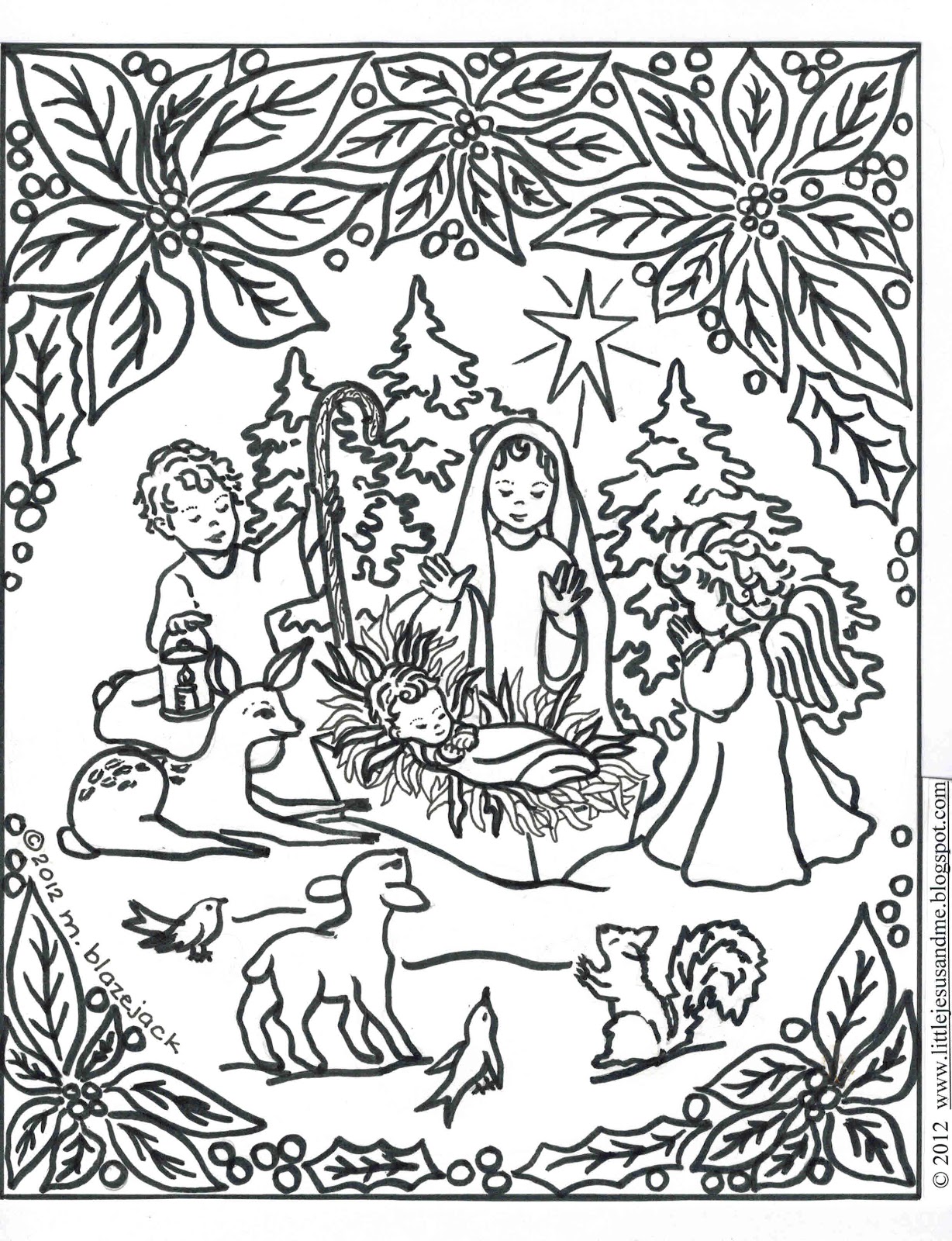 1228x1600 Fresh Baby Jesus Manger Coloring Pages Nativity Book Colorine