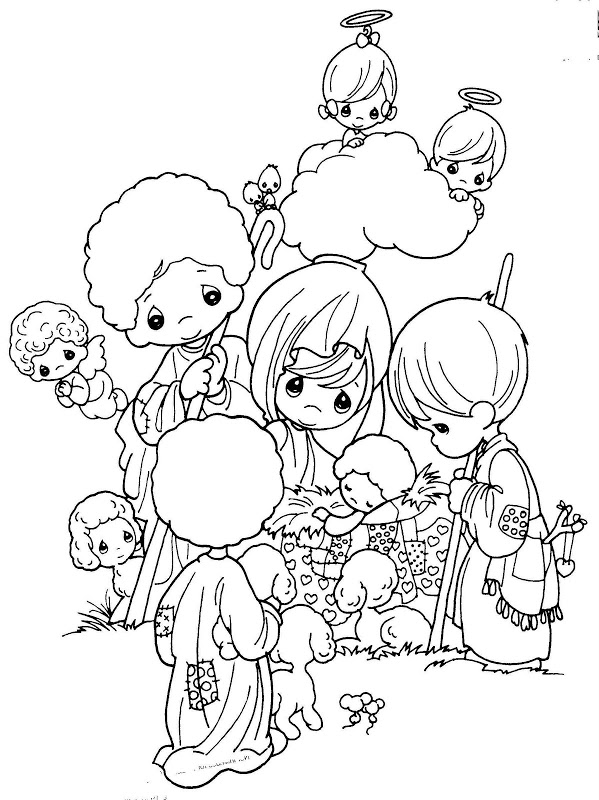 599x800 Nativity Scene