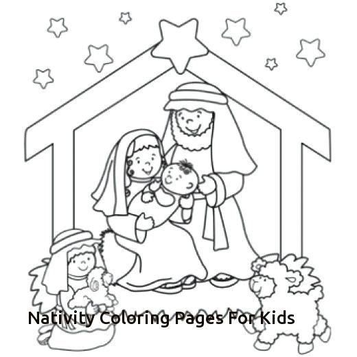 520x520 Christmas Nativity Coloring Pages Nativity Graham Coloring Page