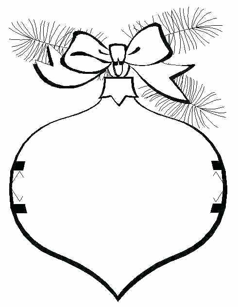 490x632 Coloring Pages Christmas Ornaments Shippa.co