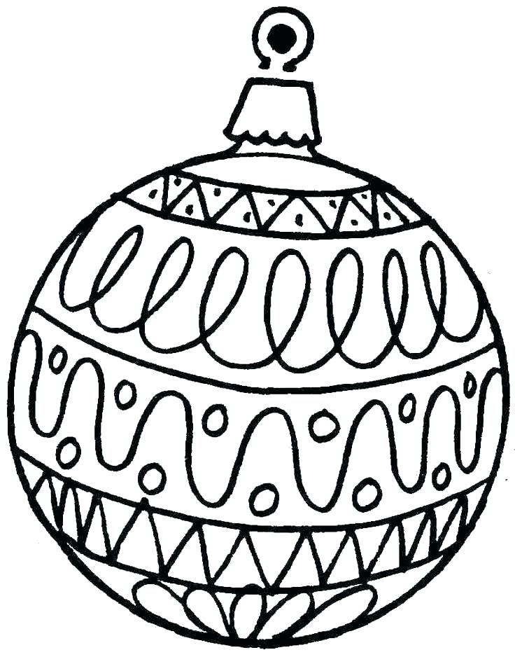 736x938 Christmas Ornaments Coloring Page Ornament Coloring Sheet Ornament