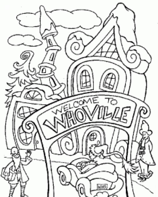 520x647 Grinch Christmas Printable Coloring Pages Grinch, Xmas Theme