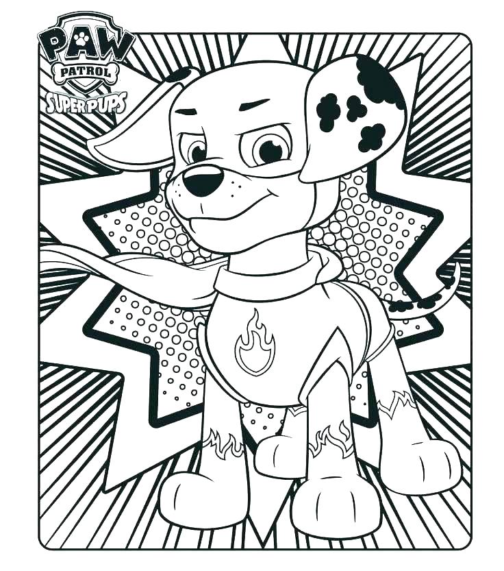 736x833 Paw Patrol Printable Coloring Pages With Coloring Page Paw Patrol