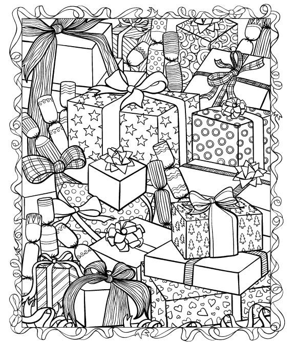 572x667 Coloring For Adults