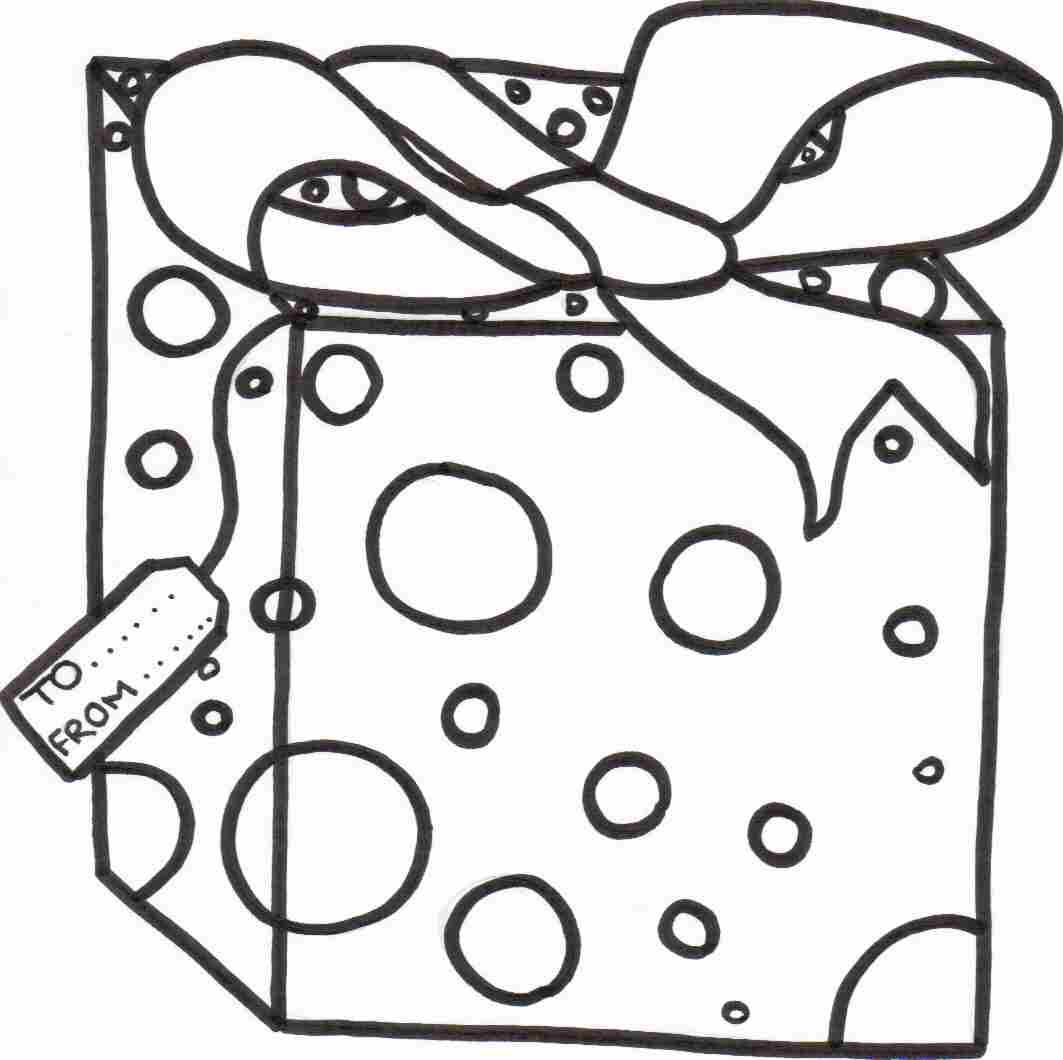 1063x1060 Printable Christmas Presents Coloring Pages Halloween Amp Holidays