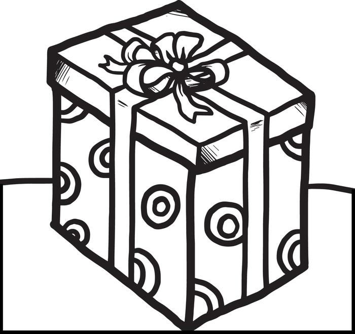 700x660 Printable Coloring Pages Christmas Presents 4201 Christmas Present