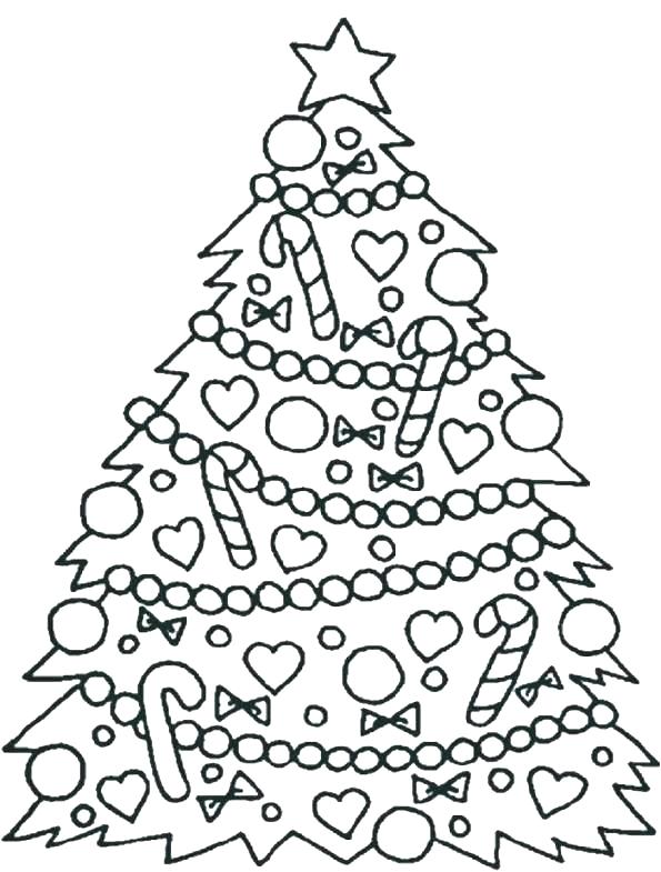 595x785 Christmas Color Pages