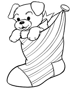 261x320 Christmas Puppy Coloring Pages Online Coloring Pages